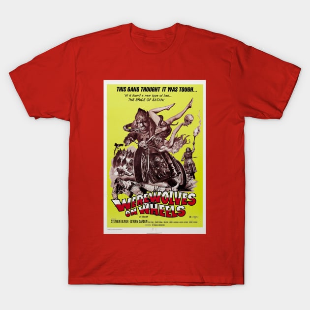 Werewolves on Wheels T-Shirt by zombill